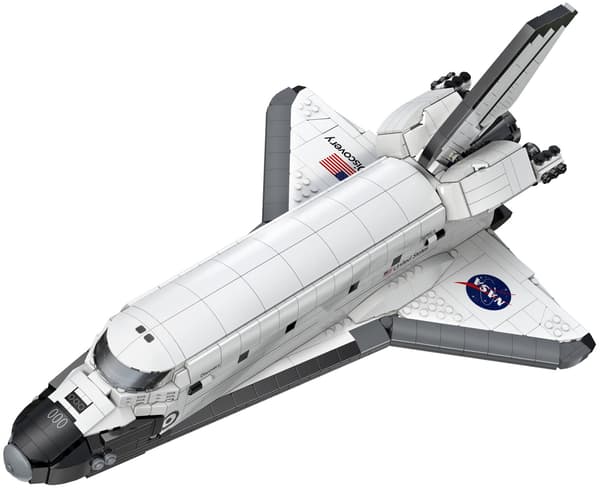 CADA Master NASA Discovery Space Shuttle plastikklodser C56052W