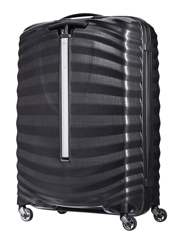 Stor letvægtskuffert Samsonite Lite-Shock - sort