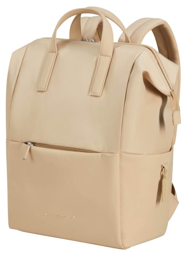 Samsonite 4Pack Squared 14,1\" dame rygsæk - sand