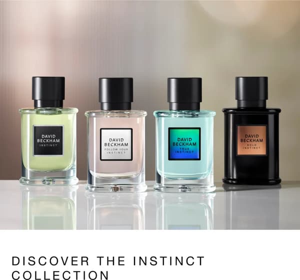 David Beckham Follow Your Instinct Eau de Parfum til mænd 50 ml