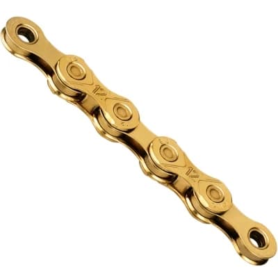 KMC X12 Ti-N Waxed kæde guld