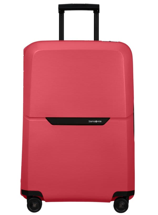 Samsonite Magnum Eco mellemstor kuffert - geranium rød
