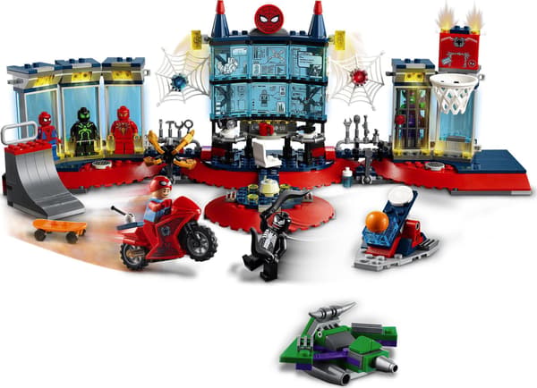 LEGO Marvel Spider-Man Angreb på Spider-Mans tilholdssted (76175)