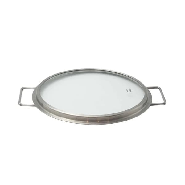 EVA TRIO 24 cm - glaslåg i rustfrit stål