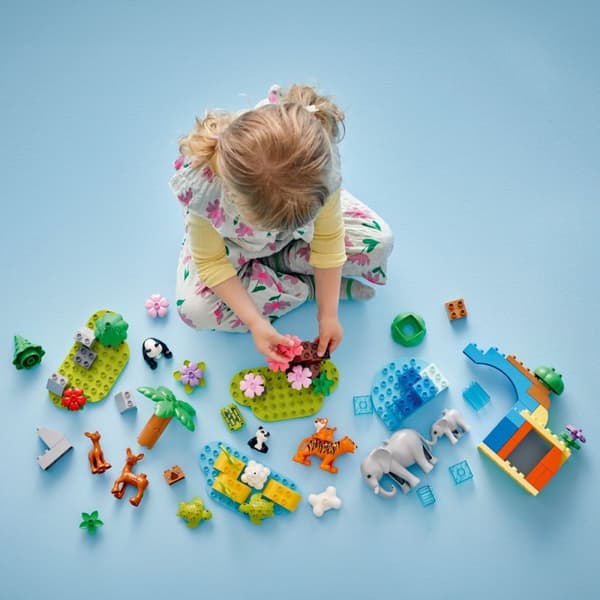 LEGO DUPLO Klodser 10446 Vilde dyrefamilier 3 i 1