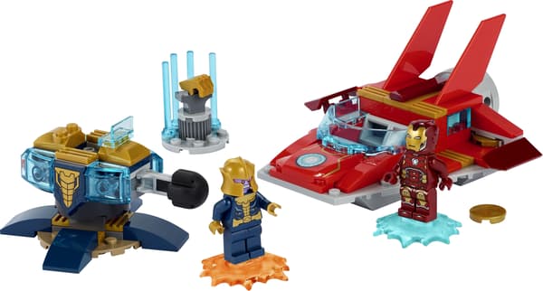 LEGO Marvel Iron Man mod Thanos (76170)