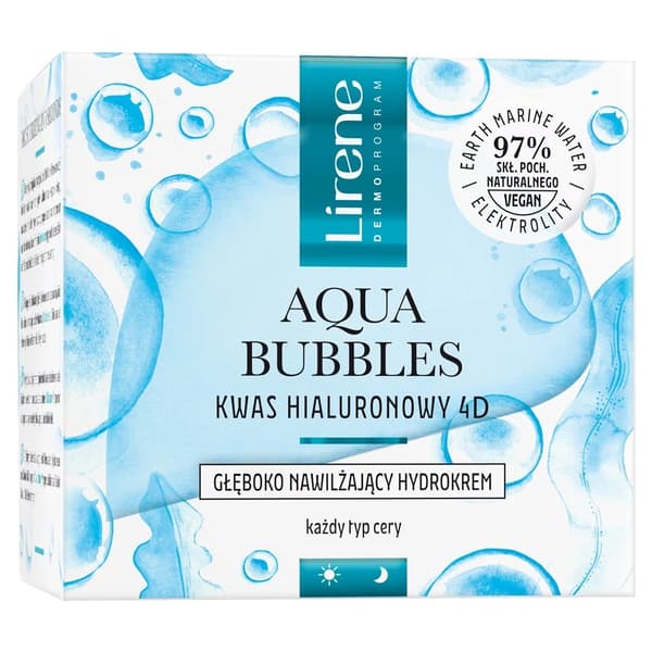Lirene AQUA BUBBLES Syväkosteuttava hydrovoide 50 ml