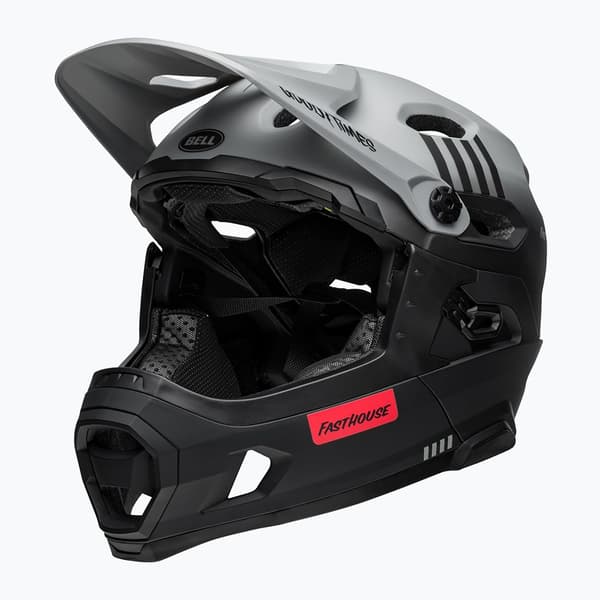 Bell FF Super DH MIPS Spherical matgrå/sort cykelhjelm Størrelse: 52-56 cm