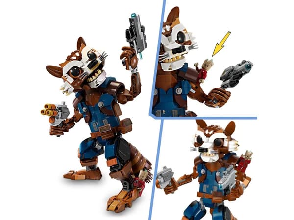LEGO Super Heroes Marvel 76282 Rocket och Lilla Groot