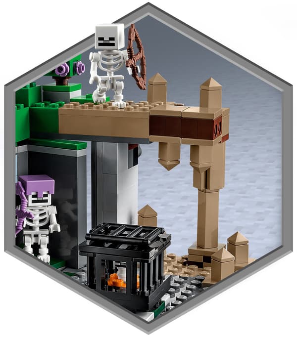 LEGO Minecraft Skeletfangehullet 21189