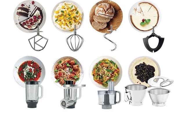 Kenwood Titanium Chef Baker KVC85.594SI -yleiskone, hopea