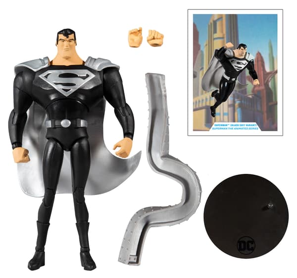 MCFARLANE DC Multiverse Superman Black Suit Variant figur
