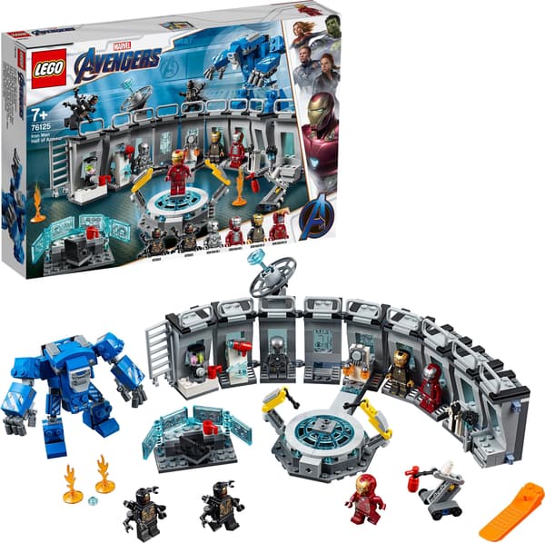 LEGO Marvel Iron Mans rustningskammare (76125)