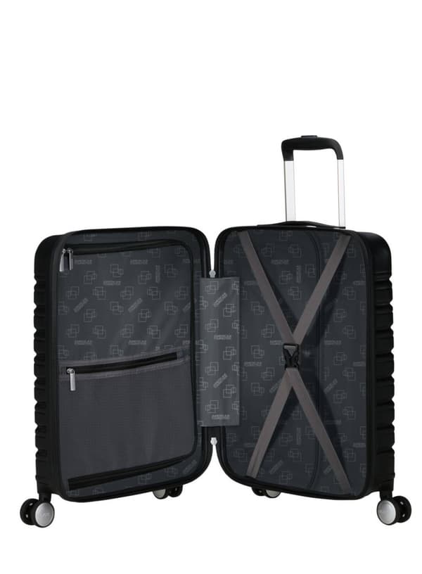 American Tourister Flashline Frontloader kabinekuffert - shadow black