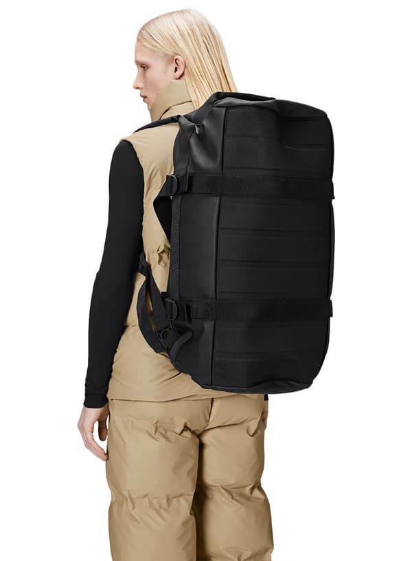 Rains Texel Duffel W3 medium resväska - svart