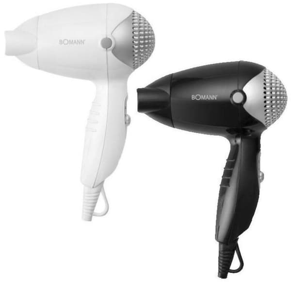 Hårtørrer BOMANN HT 8002 CB Sort 1200W