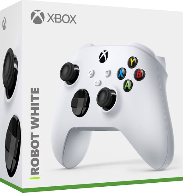 Gamepad Microsoft Xbox Series Controller Robot White (QAS-00002)