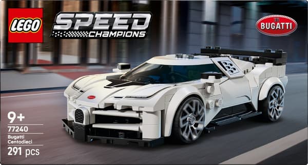 LEGO Speed Champions 77240 Bugatti Centodieci -hyperauto