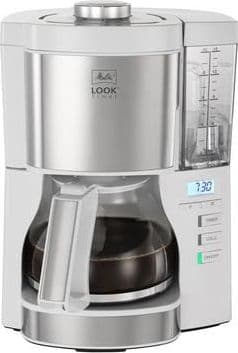 Melitta Look V Timer kaffebryggare 1025-07 Vit