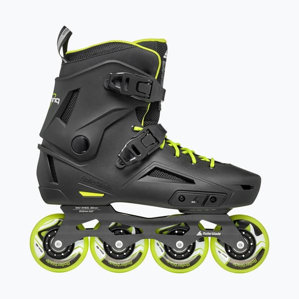 Rollerblade Lightning herreruller sort/lime Størrelse: 44.5-45 EU