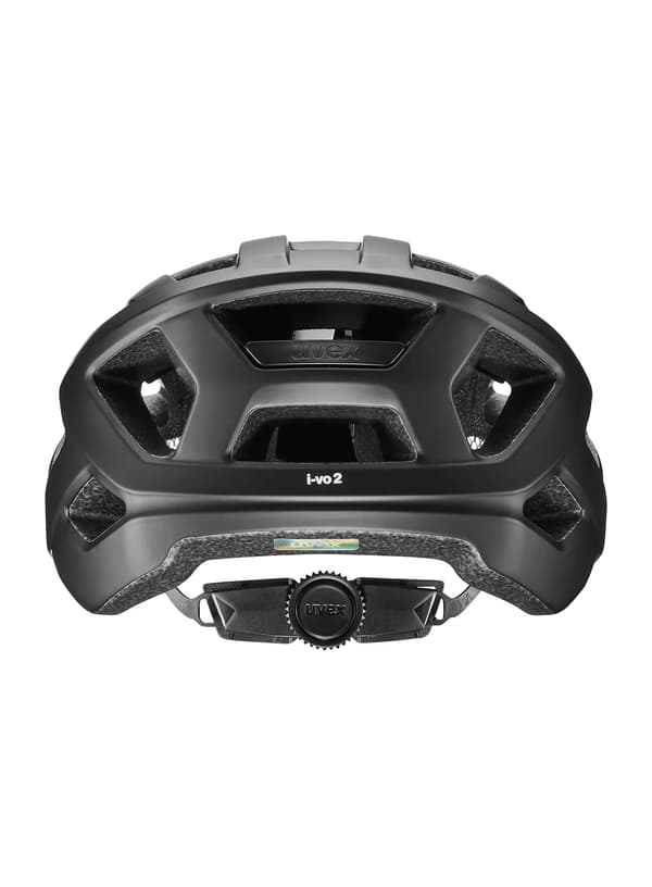 Uvex I-vo 2 cykelhjelm - mat sort Størrelse: 52-57 cm