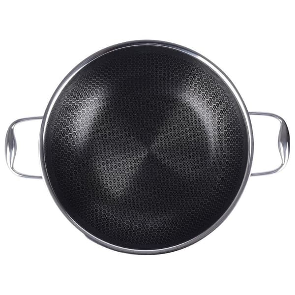 COOKCELL 28 cm non-stick stål wokpande