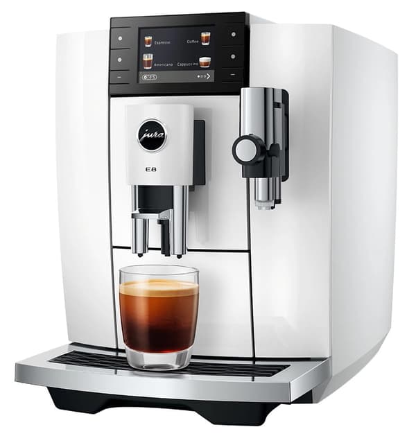 Jura E8 Piano White (ED) kaffemaskin