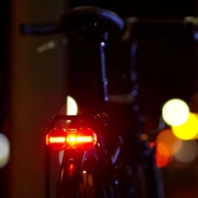 Cykeludstyr baglygte Busch & Muller Toplight Flat S Plus