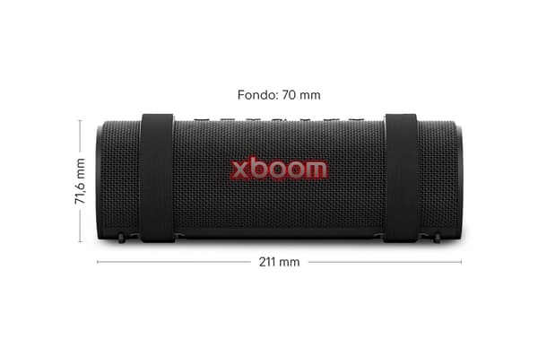 LG XBOOM Grab 30W Bluetooth-højttaler Sort