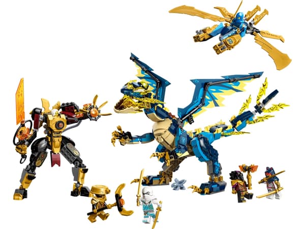 LEGO Ninjago 71796 Elementdrage mod kejserindens robot