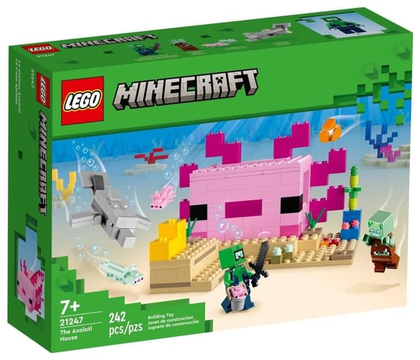LEGO Minecraft 21247 Axolotl-hus