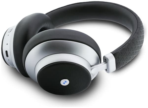 BMW Over-Ear Hörlurar Metall Logotyp MK Bluetooth ENC Silver
