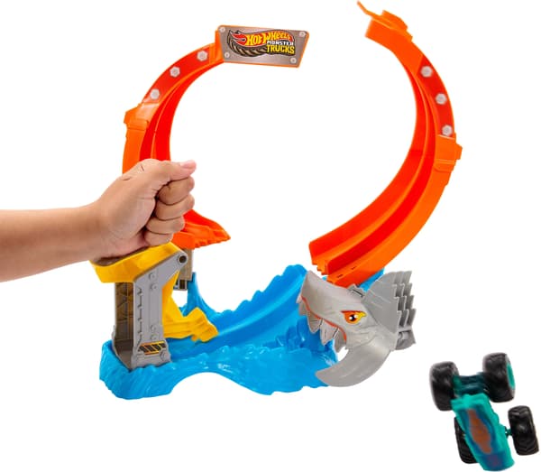 Hot Wheels Monster Trucks Shark Loop JFR08