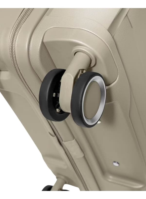 Puccini Turin stor kuffert - beige