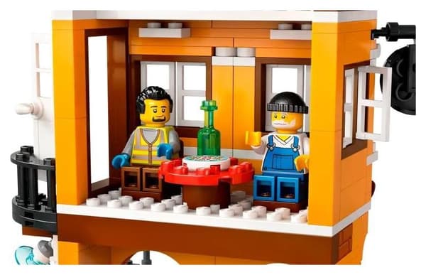 LEGO City 60422 Kysthavn med fragtskib