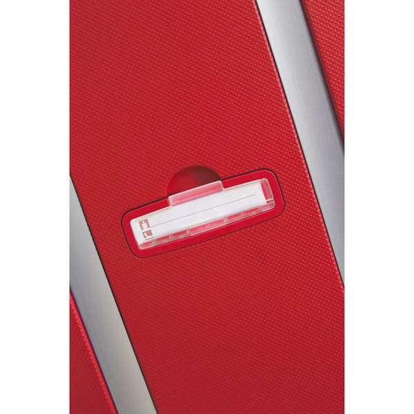 Samsonite S'Cure mellemstor kuffert - crimson rød