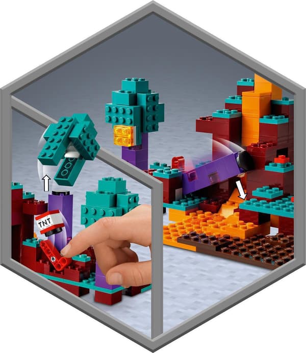 LEGO Minecraft Vääristynyt metsä (21168)