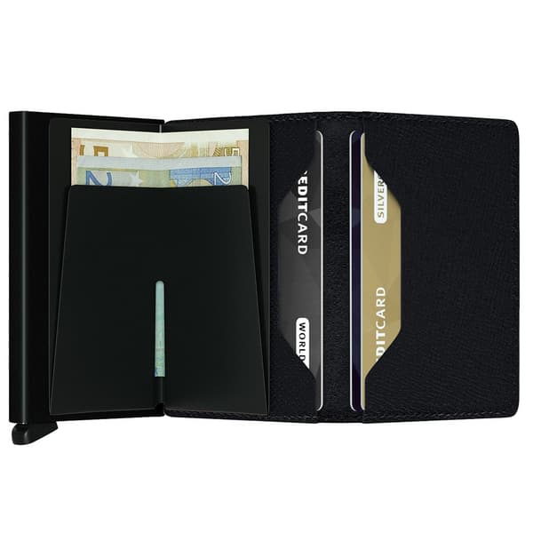 Secrid Slimwallet RFID-lompakko - Crisple Black
