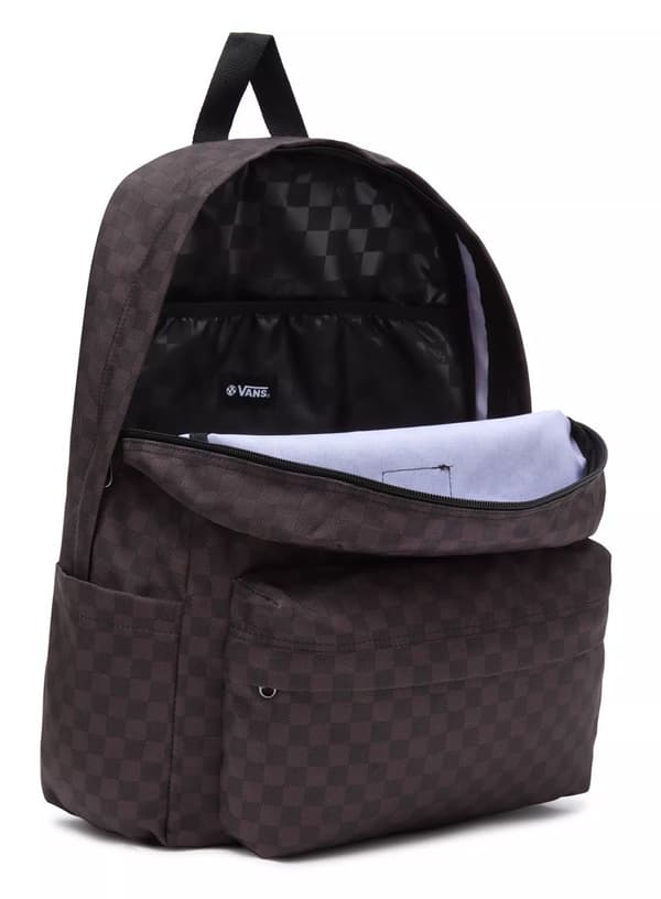 Ungdomsryggsäck Vans Old Skool Check Backpack - black / charcoal