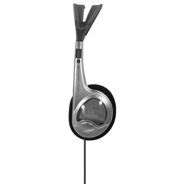 Hama HK-229 Kablede Hovedtelefoner On-Ear Sølv