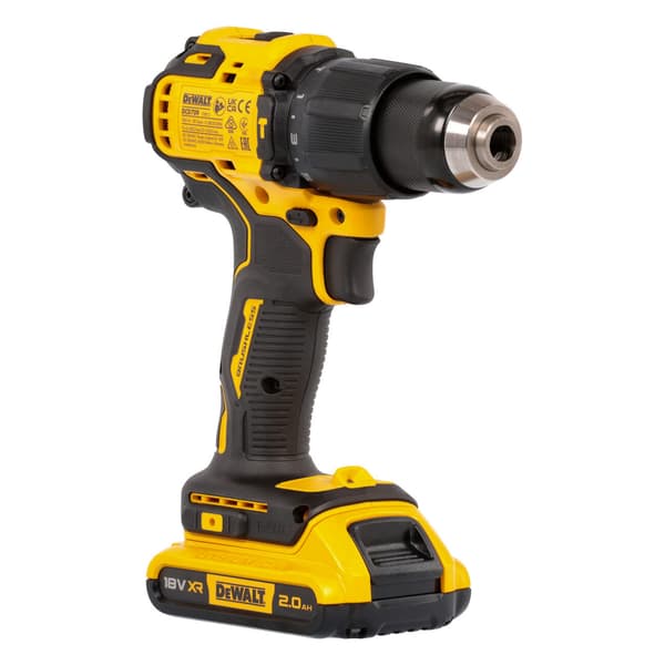 Dewalt DCD709D2T 18 V borrskruvdragare 2 x 2 Ah batteri