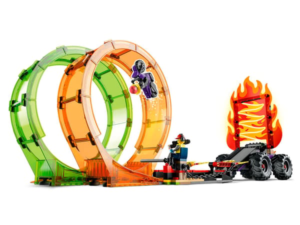 LEGO 60339 City - Dobbelt loop stuntarena