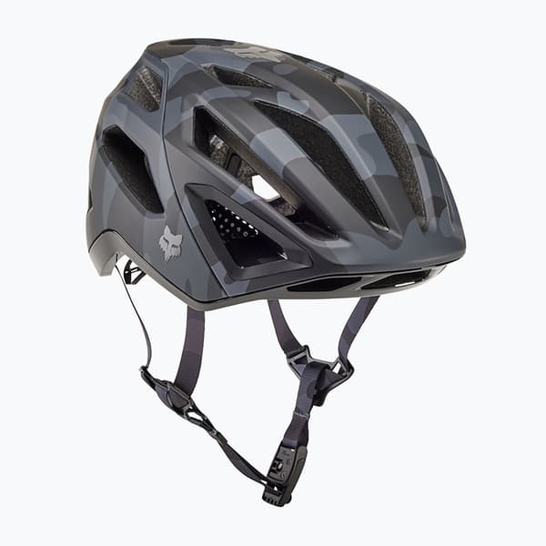 Fox Racing Crossframe Pro musta camo -pyöräilykypärä