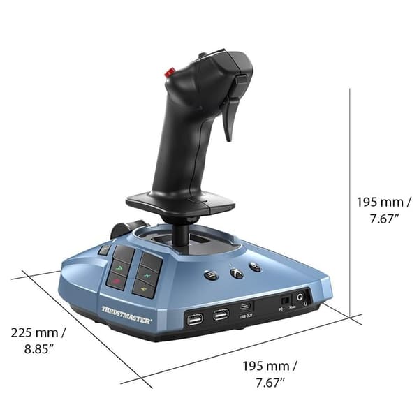 Thrustmaster TCA Sidestick X Airbus Edition Joystick til Xbox Series X/S, PC - kablet