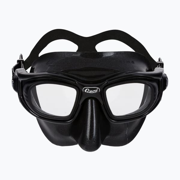 Cressi Minima dykker- og snorkelmaske sort/sort