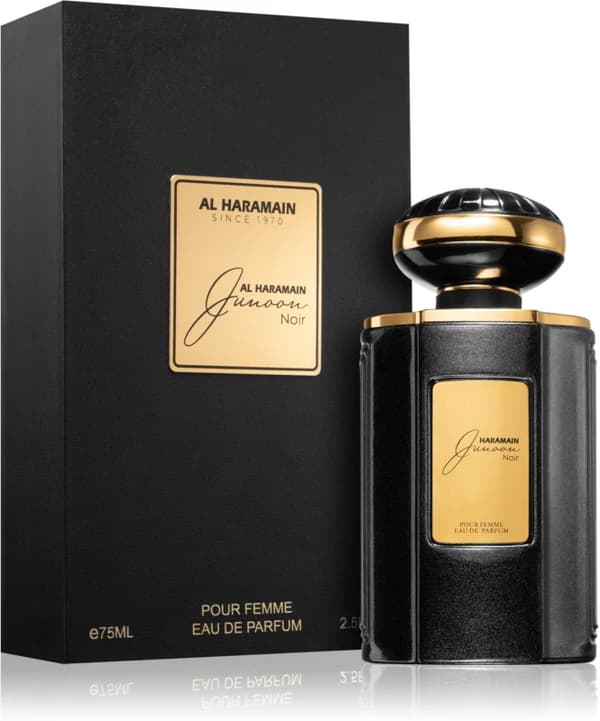 Al Haramain Junoon Noir Eau de Parfum naisille 75 ml