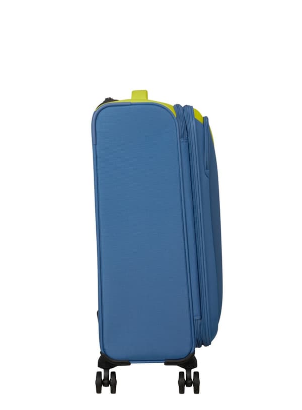 Medium resväska American Tourister Daring Dash EXP - lime / coronet