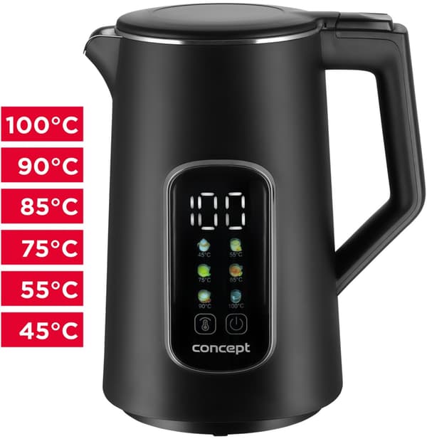 CONCEPT RK3385 Kedel Sort