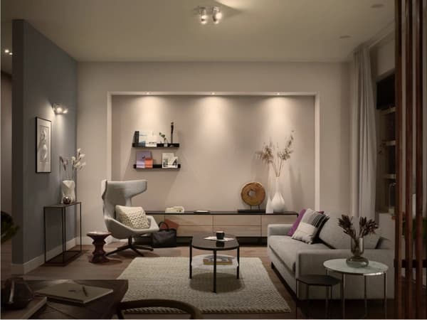 PHILIPS HUE White GU10 Smart LED-lampa (2-pack)