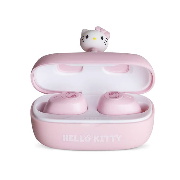 OTL Technologies Hello Kitty 3D Character Collectible TWS Hörlurar In-ear Bluetooth 5.3 Rosa